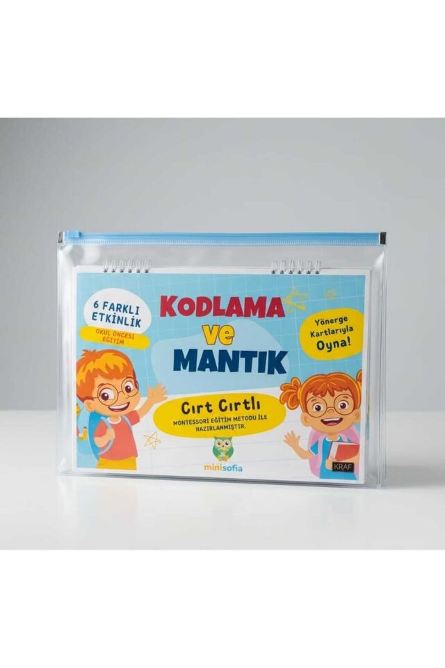 Montessori Cırt Cırtlı Kodlama ve Mantık Etkinlik Seti